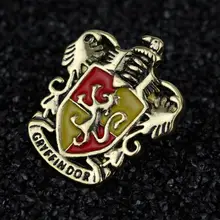 Женские Мужские броши-булавки Хогвартс Слизерин Гриффиндор Ravenclaw Hufflepuff cosplay Badg нагрудная булавка Винтажные Ювелирные изделия Броши для шарфов