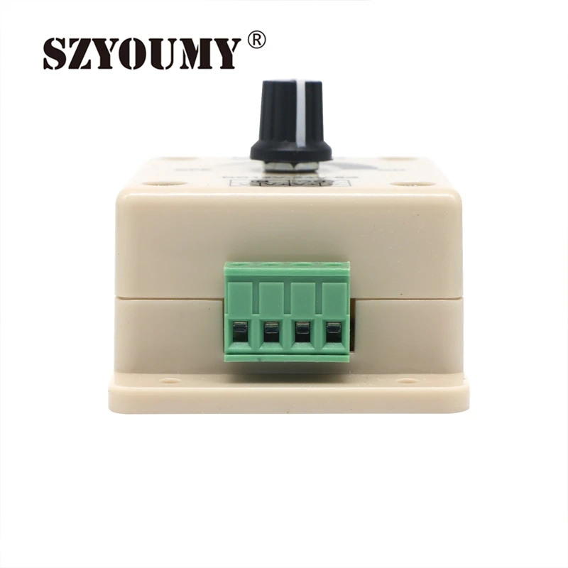 SZYOUMY 12 В 24 светодиодный диммер 8A регулятор напряжения Регулируемый контроллер