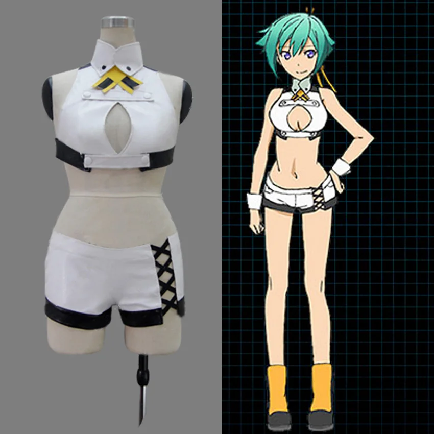Горячая игры аниме Генезис Aquarion EVOL Zessica карнавальный костюм Одежда для детей