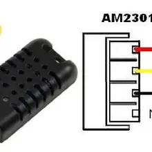 AM2301 цифровой Температура& влажности Сенсор модуль 1/5/20 метров для RTU5023 S264 S264