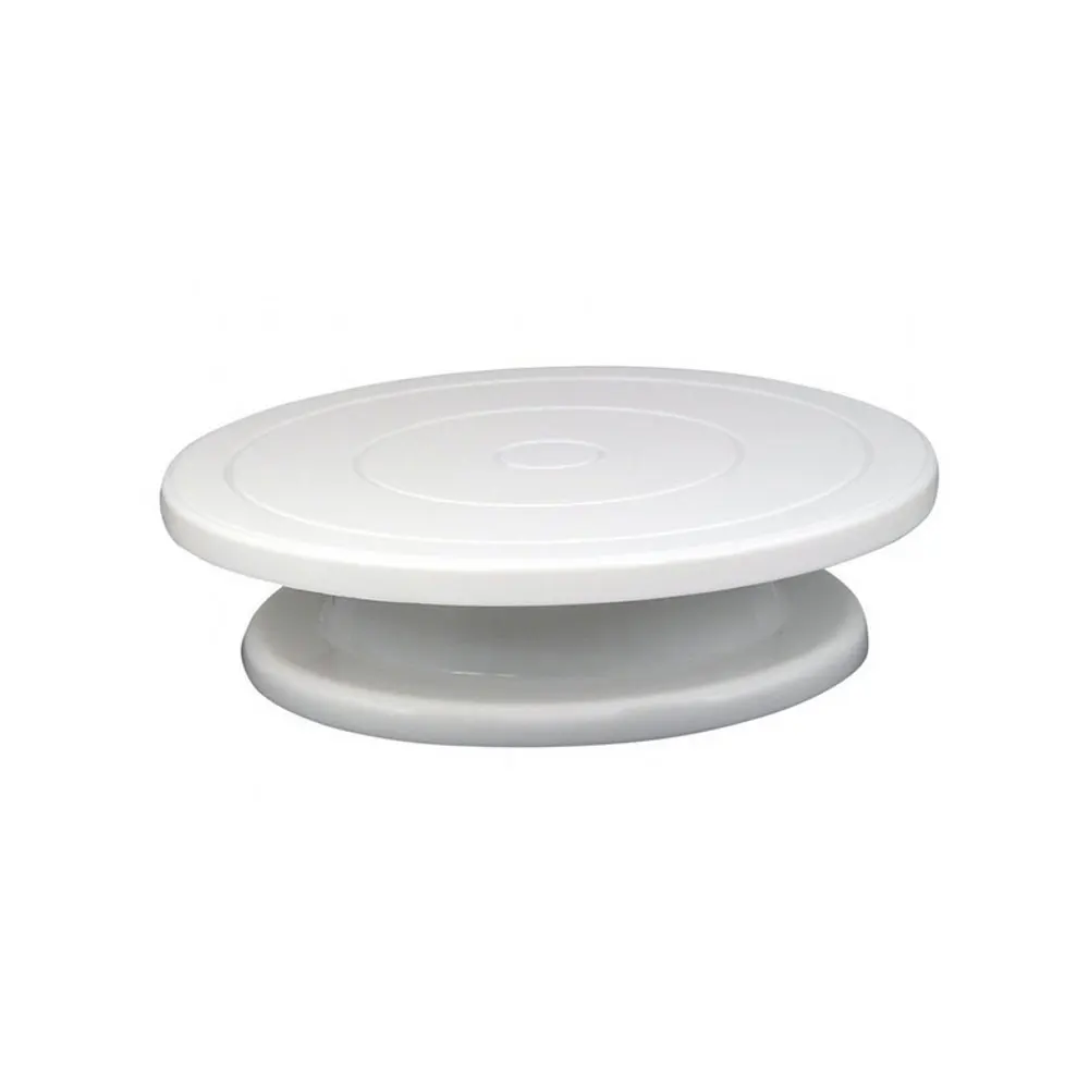 28 см нескользящий пластиковый поворотный стол для торта вращающийся стол для торта круглый кухонный инструмент для выпечки