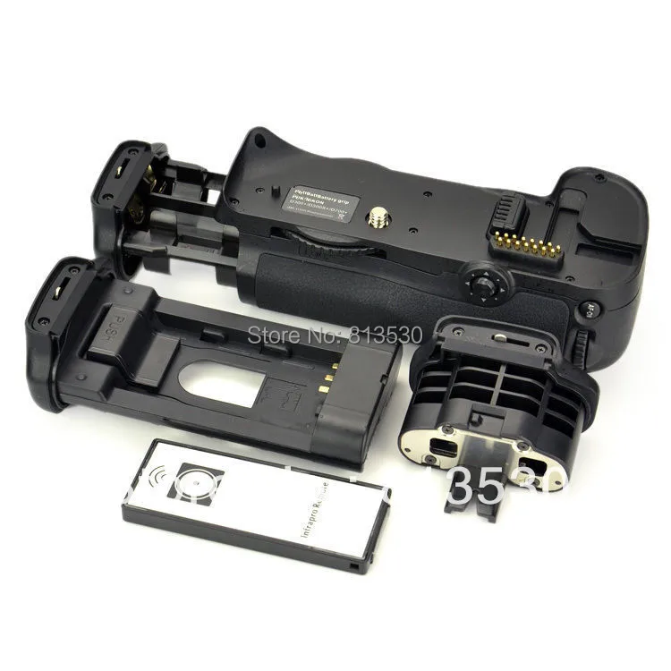 

MB-D10 Battery Grip + IR Remote Control + BL-3 Battery Chamber Cover for Nikon D300 D300s D700 SLR Cameras.