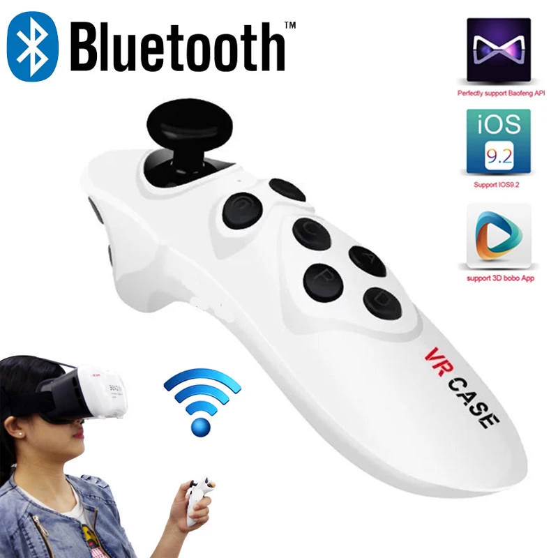 Универсальная Портативная Беспроводная мини мышь Bluetooth джойстик с дистанционным