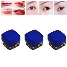 1 шт. микроблейдинг пигмент Перманентный макияж бровей и губ татуировки чернила макияж красота инструмент 5 Dec