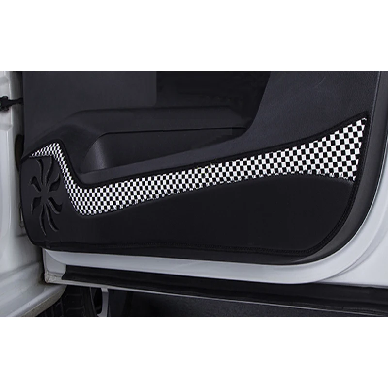 

Audi A1 A3 A4 A4L A5 A6 A6L A7 A8L Q2 Q2L Q3 Q5 Q5L Q7 Q8 TT RS TTS Leather car door Anti-Kick Anti-dirty pad mats protector