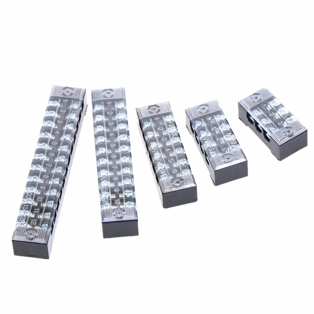 1 шт. TB серии 1503 TB1504 TB1506 TB1508 TB1510 TB1512 двухрядный 4 6 8 10 12 позиционный винтовой