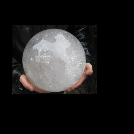 

A 33136.9lb NATURAL beautiful QUARTZ CRYSTAL SPHERE BALL Healing Huge (0601)