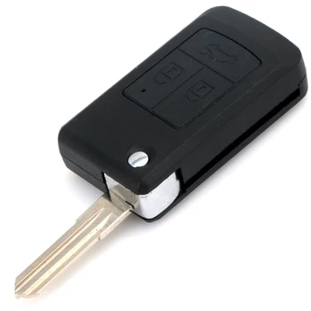 

LIN&GUO 3 Button Modify Flip Folding Remote Car Key Replacement Case FOB Shell For LADA