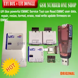 Gsmjustoncct 2018 новый 100% Оригинальный UFI коробка с UFI DONGLE/ufi BOX SET и ключ + бесплатная доставка