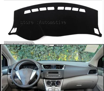 

2013 2014 2015 2016 2017 Mat Dashboard Cover Dashmat For Nissan Sentra Sylphy B17 Dash Board Cover Pad Sun Shade Carpet