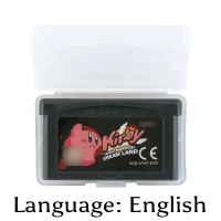 

32 Bit Video Game Cartridge Kirby Nightmare in Dream Land Console Card EU Version English Language Support Drop Shipping
