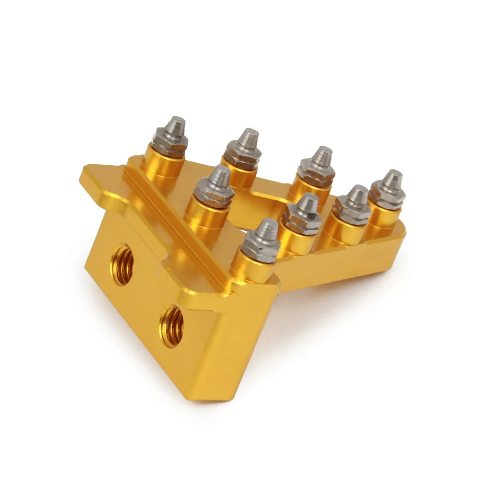 Motorcycle CNC Aluminum Brake Pedal Tip For SDG SSR COOLSTER 70 90 107 110 125CC dirt pit bike For HONDA CRF50 XR50