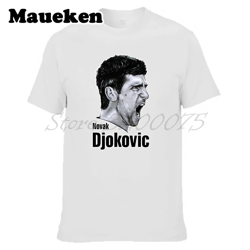 Мужская футболка с коротким рукавом Serbia Novak Djokovic Nole Djoker для тенниса W1108005|men t-shirt|t