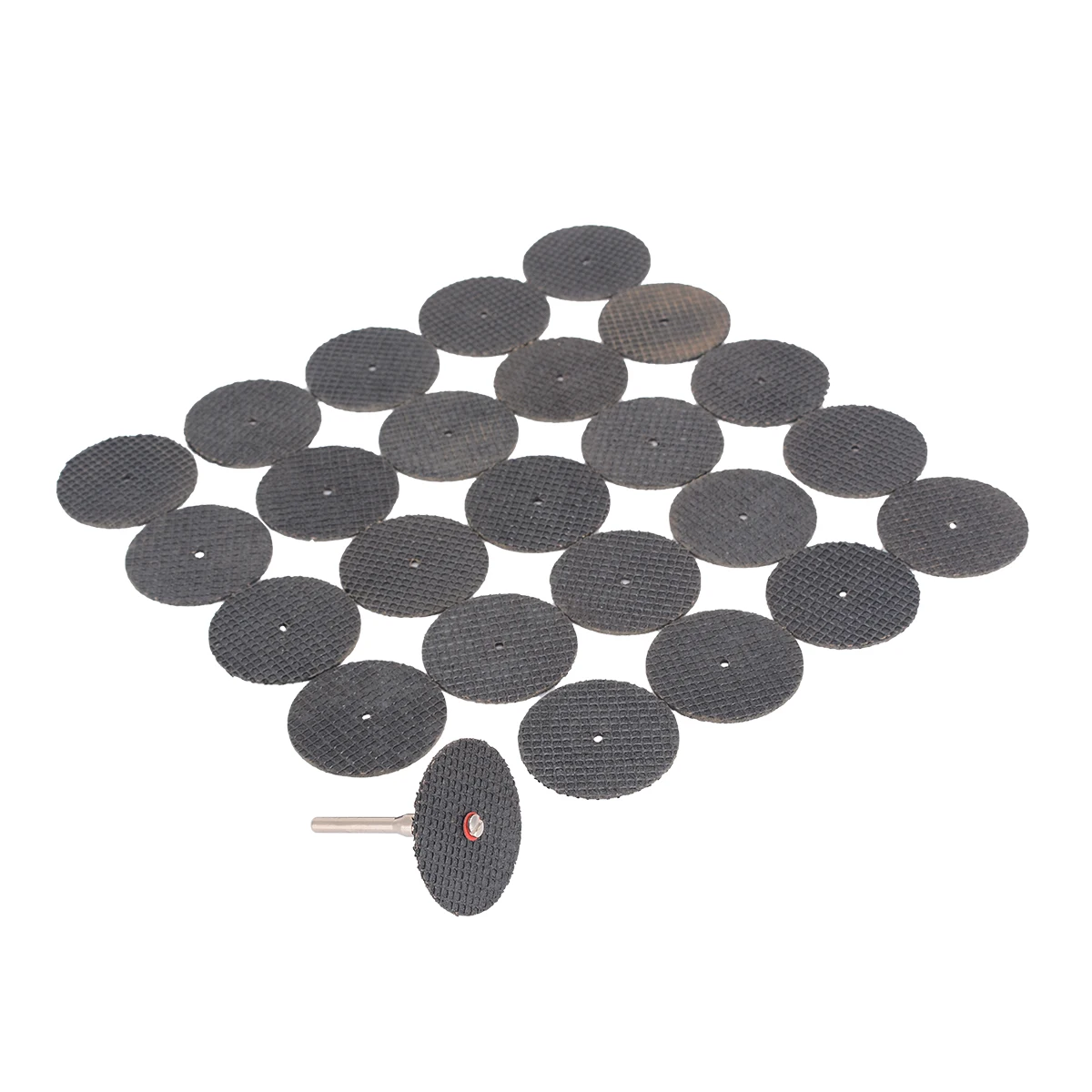 25pcs 32mm Metal Cutting Wheel Cut-off Disc Set with Connection Rod For Grinder Rotary Tools Accessories