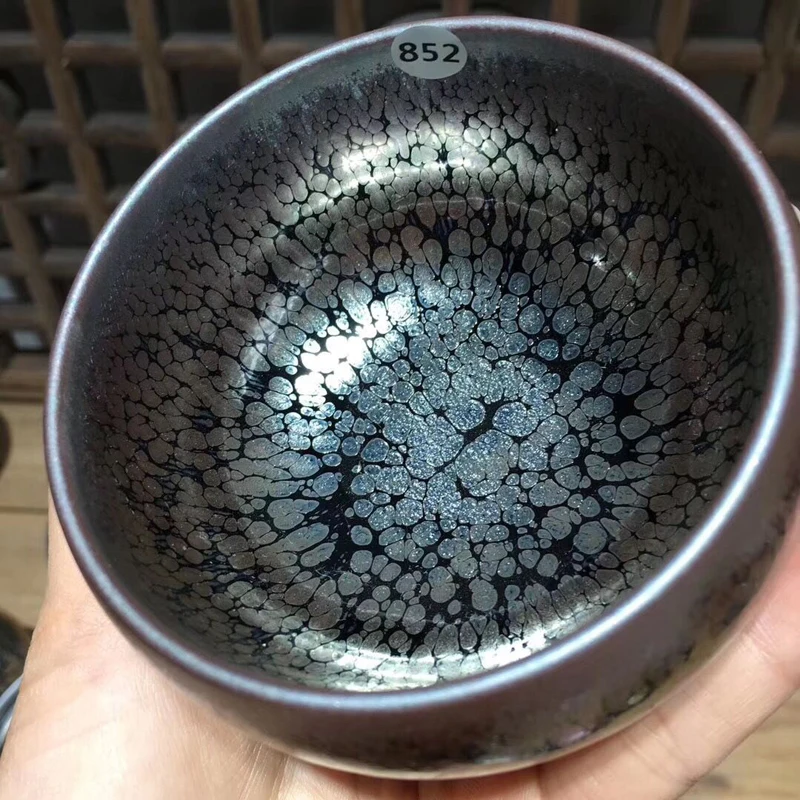 Чаша для маття Jianzhan Tenmoku Chawan китайские керамические чайные чашки 80 мл 2 72 унций