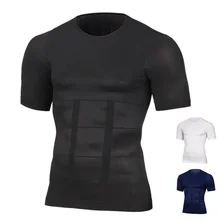 Бесшовные, компрессионные футболки для бега, обтягивающие спортивные шорты с рукавом трико для бодибилдинга, спортивные футболки для фитнеса, мужское нижнее белье