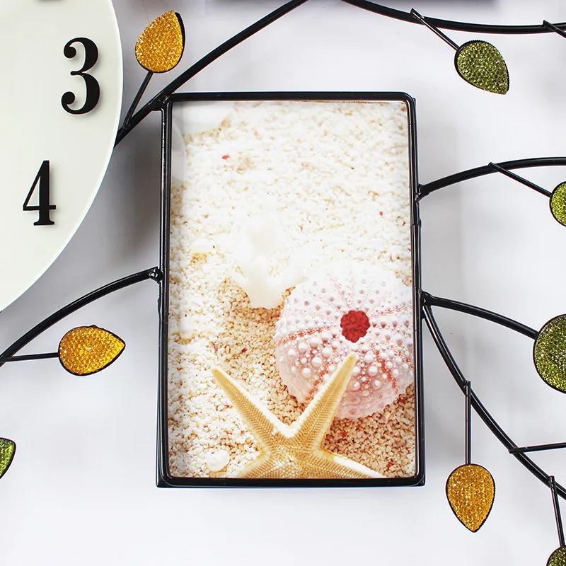 Бесшумные 3D часы простые креативные фоторамки дерево шипованные настенные часы для гостиной домашние часы модные декоративные кварцевые часы