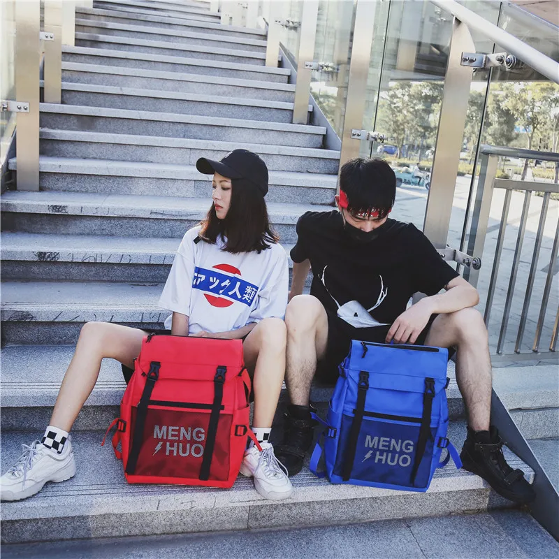 Menghuo Women Laptop Backpack Male School Backpacks Net Rucksacks Leisure for Teenager Travel Women Shoulder Mochilas School Bag (52)