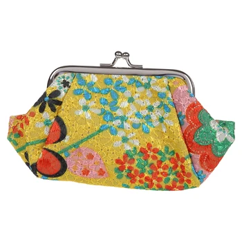 

Women Fashion Cute Wallet Keys Pouch Coin Purse(yellow)