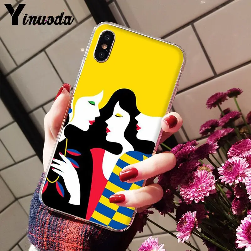 Fashion pop stripe lady