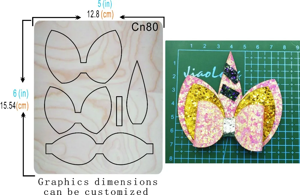 Bow die cutting  & Wooden dies