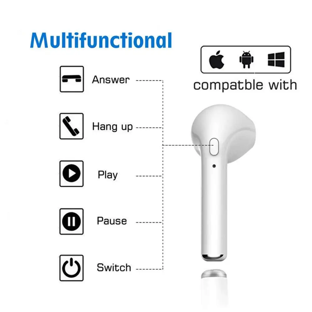 I11 tws Bluetooth наушники 5 0 беспроводные стерео гарнитура с зарядным устройством для