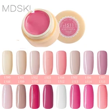 

MDSKL UV Gel Nail lote Polish glitter Nail Art Tips Manicure 5ML UV LED Soak Off DIY Paint Color Gel Polish for nails Lacquer