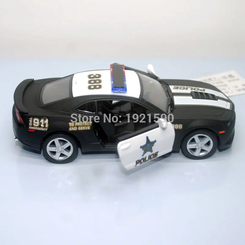 Chevrolet Camaro police version black (8)