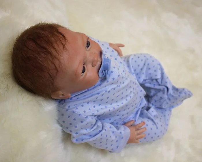 18 дюймов реалистичные дыхательные куклы реборн Мягкий Настоящее прикосновение Магнитный рот reborn младенцев для девочек игрушки bonecas