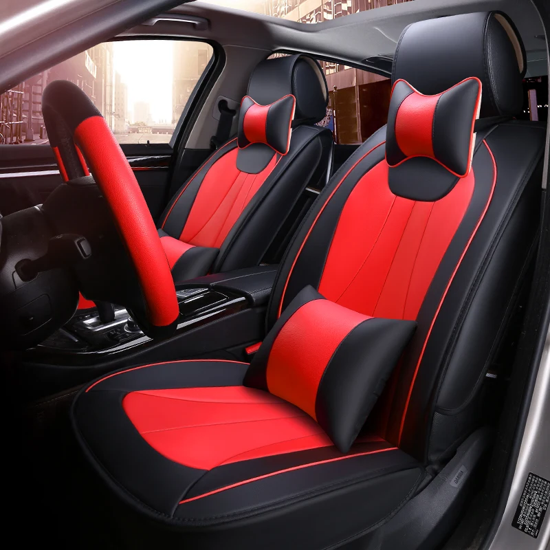 Full Cover Fit Design Car Seat Cover Leather Car Cushion For Toyota