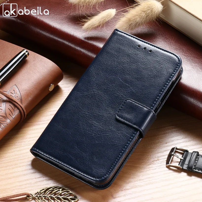 AKABEILA для Samsung Galaxy Xcover 4 флип чехол 3 G388F кожаный бумажник G390F SM Сумка