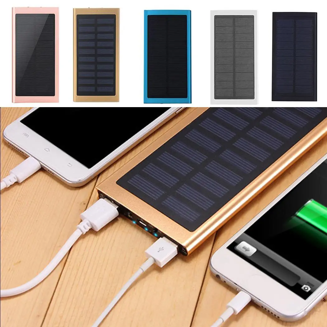10000 mAh большой Ёмкость новые модные Мощность банк Выход Портативный Зарядное