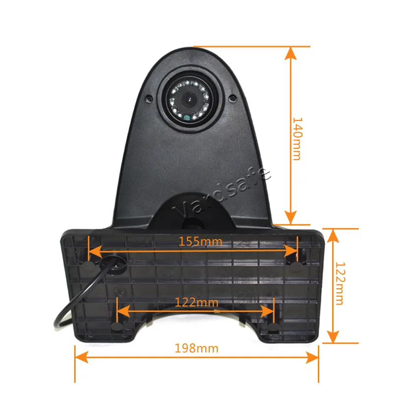 Vardsafe VS701  OEM Replacement Factory Backup Camera dimension for Mercedes sprinter