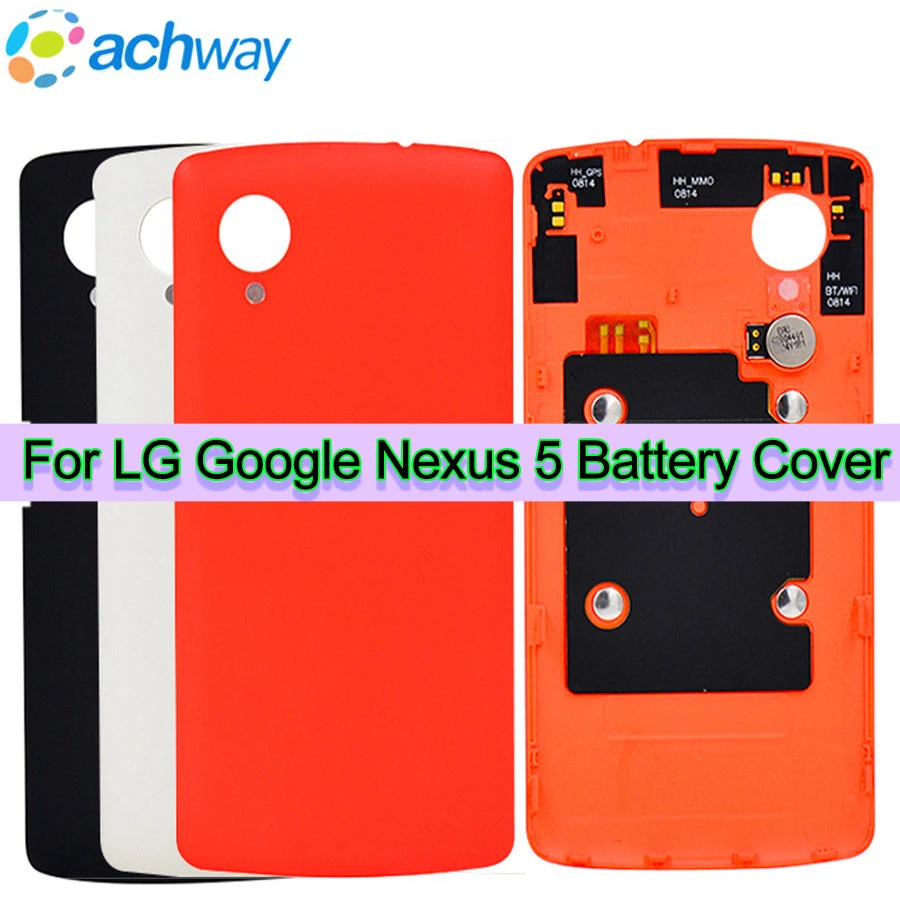 Cubierta trasera de batería para LG Google Nexus 5, carcasa trasera, piezas de repuesto de para LG Nexus 5, D820, D821|Marcos y carcasas para teléfonos móviles| - AliExpress