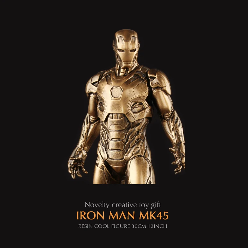 

Pandadomik Iron Man MK45 MK43 Large Size Resin 12inch Toy Figure Model Avengers Action Toy Figurine Marvel Toys Kids Gifts Man