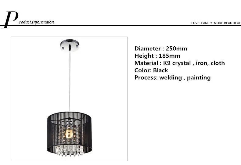 Lustres de Cristal Artesanal Moderno Minimalista Moda Pendurado Lâmpada Sala Estar Iluminação Restaurante Luz k9 8 China light fittings for sale Suppliers