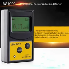 Детектор радиации, RG-1000 рентгеновский гамма-ионизационный сигнал персональный тестер дозы, двуязычная система на китайском и английском языках