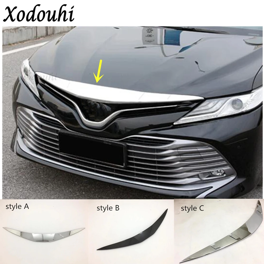 Крышка автомобиля для Toyota Camry XV70 2018 2019 2020 хромированная панель из АБС пластика