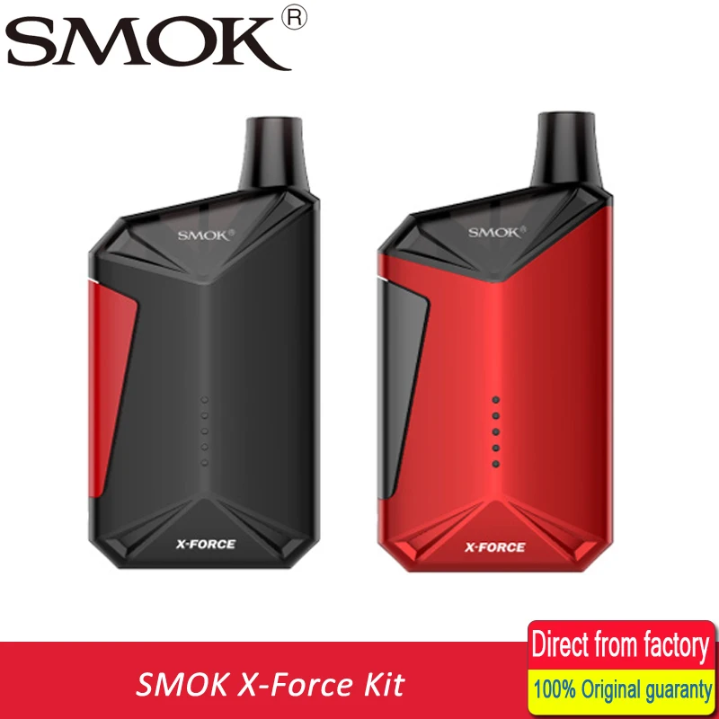 

New stock! Original SMOK X-Force AIO Starter Kit 2000mAh built-in Battery 7ML tank AIO kit No Leaking Electronic Cigarettes Kits
