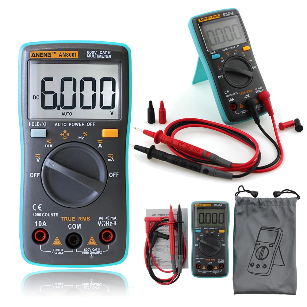 Buy LCD Display Digital Multimeter 6000 Counts