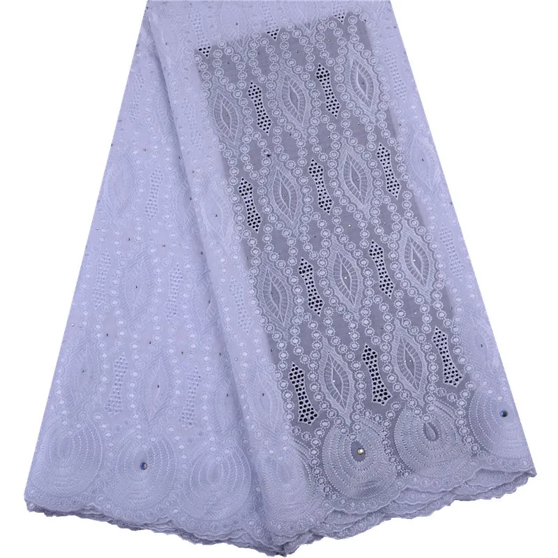 

New Arrival Pure White African Dry Cotton Swiss Voile Lace Fabric 2019 High Quality African Swiss Voile Lace In Switzerland 1506