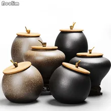 NOOLIM герметичная банка для дома, кухни, для хранения кофе, сахара, чая, бутылки, банки, кухонные аксессуары, керамические банки для сахара, 6 стилей