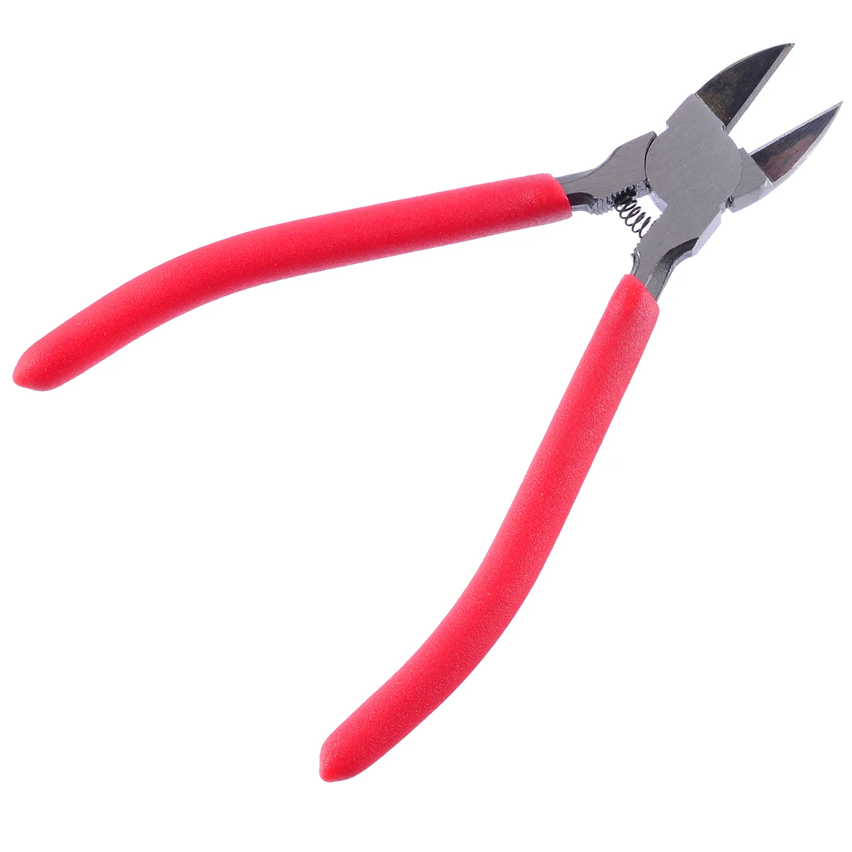 High Strength Diagonal Plier 6" 45# Flush Cut Side Cutting Pliers PVC Handle Electrical Wire Cable Cutter Hand Tools