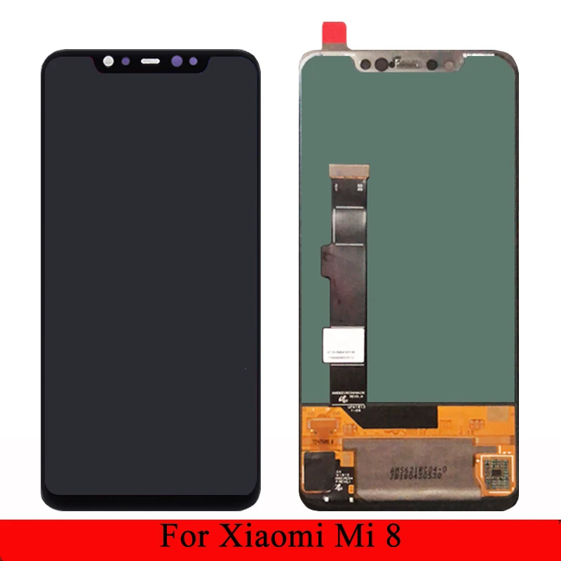 

6.21 Inch For xiaomi Mi 8 MI8 LCD Amoled Display Touch Screen Digitizer Assembly AMOLED OLED TFT 3 Model