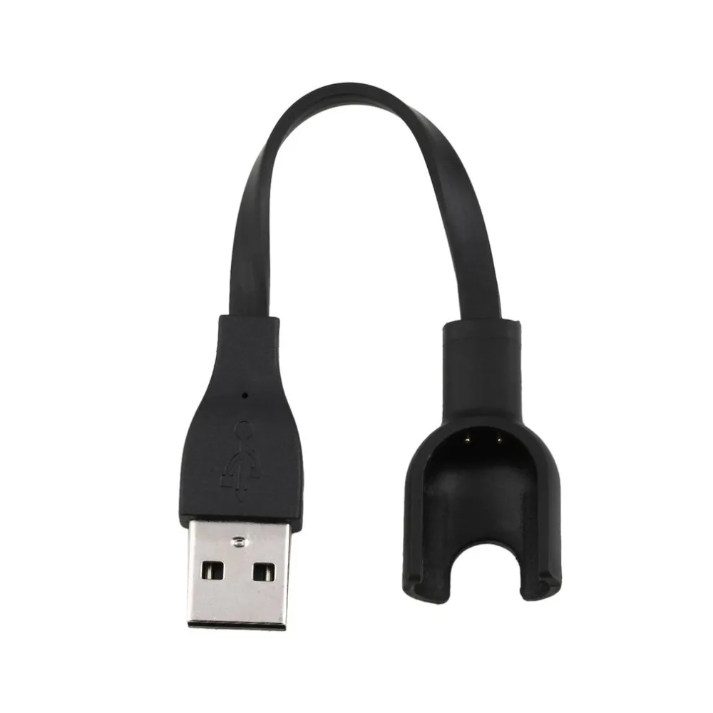 

USB Charger Cable 13cm For Xiaomi Band 2 Smart Bracelet Soft TPE Line Charging Cable Super Light Weight Cable