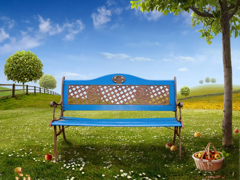 

Vinyl Custom Photography Backdrops Prop Digital Printed Fairy tale theme Photo Studio Background NTHU-13