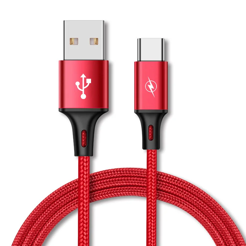 

USB 3.1 cable QC3.0 Fast Charging Data Cable USB-A to Type-C Cable for Android Mobile Phone for P30 for S10