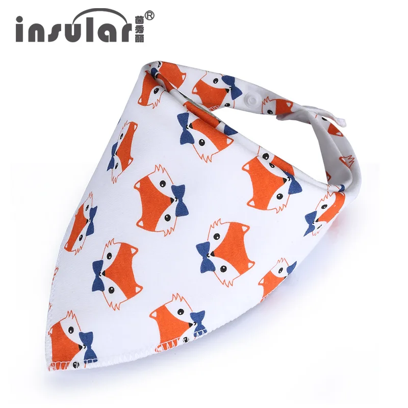 LXXU Insular Baby Bibs Solid Cotton Kitting Process Soft Comfortable Environmental Friendly Multi Usages Nursing Products | Детская