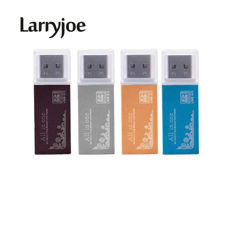 

Larryjoe Smart Card Reader Multi Memory Card Reader for Memory Stick Pro Duo Micro SD TF M2 MMC SDHC MS