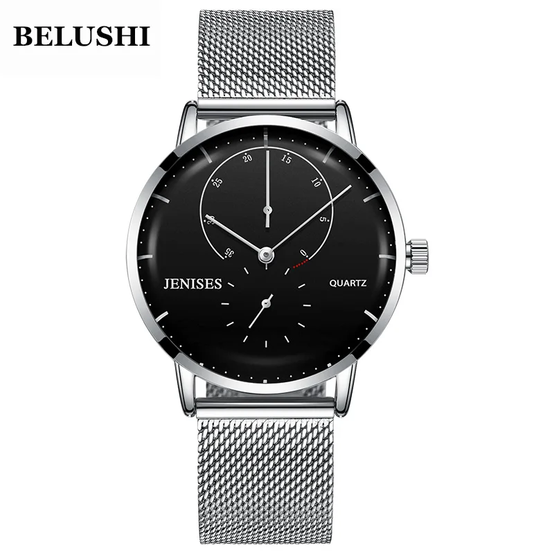 

Men's Quartz Wristwatches Digital Watches 3bar water resistant Ultrathin Business fashion Luxury simple men watch 2019 Hot seals